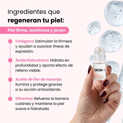 Tratamiento anti-edad europeo: Piel más firme, radiante y sin arrugas en solo 12 días