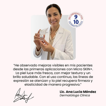 Microinfusion system: Elimina las arrugas desde la primera aplicación